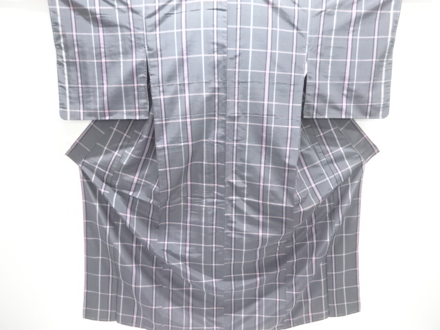 Japanese Kimono / Tsumugi Omeshi Silk